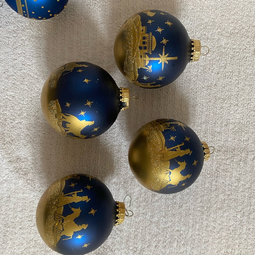 Vintage Christmas by Krebs glass ornaments - Picture 4 of 4